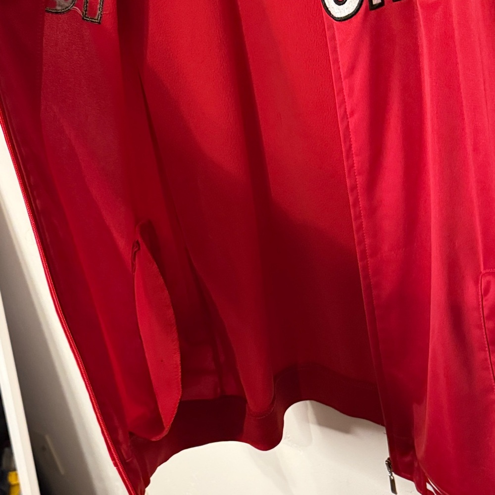 Wisconsin Red Bomber Jacket - Picture 6 of 7
